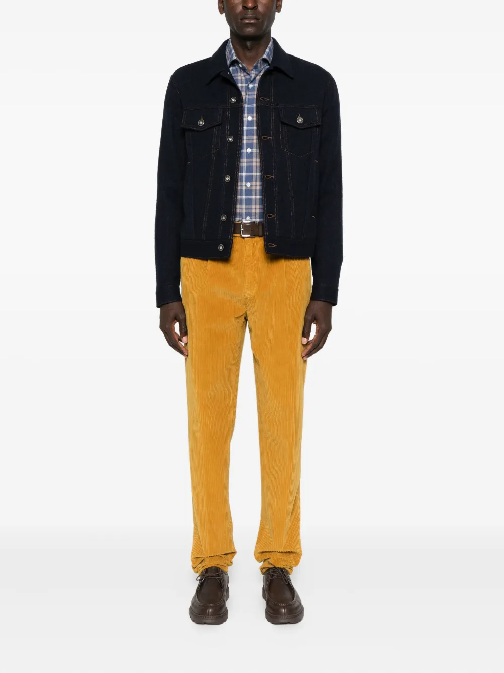 Jacob Cohën button-fastening flap-pocket denim jacket | Denim Jackets | Image 2