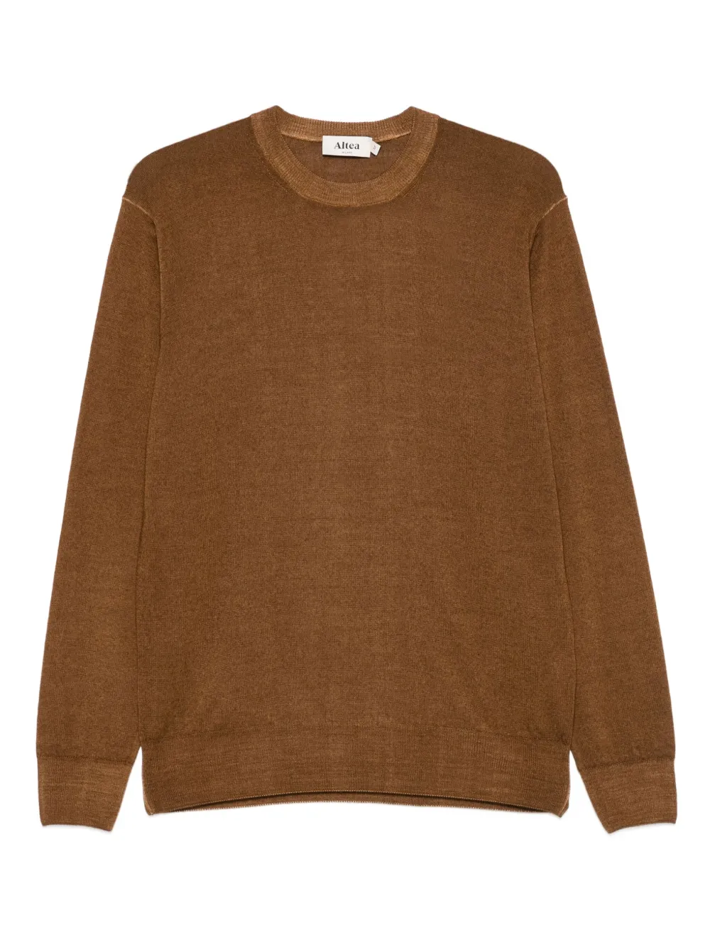 Altea wool crew-neck sweater | Brown | Image 1