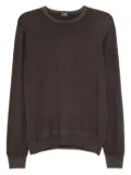 Barba crew-neck sweater - Brown