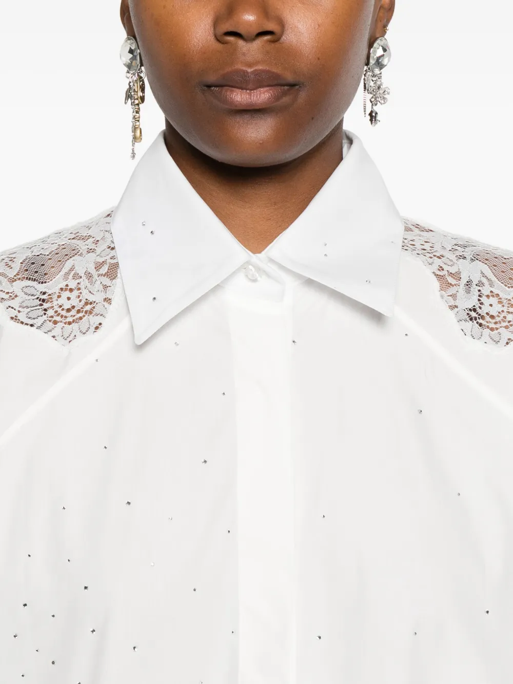 Giuseppe Di Morabito Katoenen blouse Wit