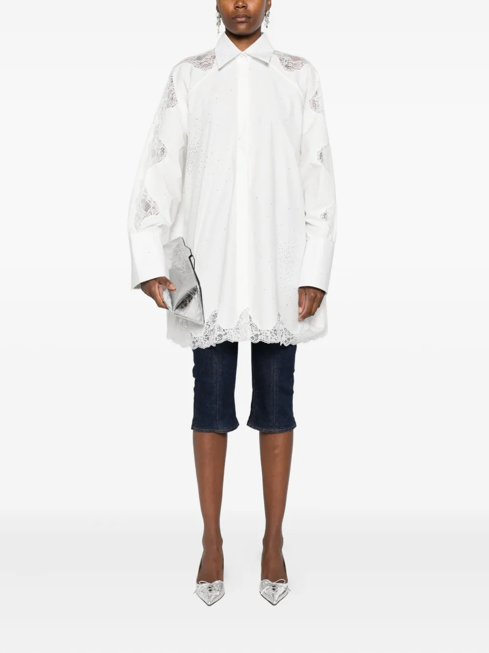 Giuseppe Di Morabito cotton shirt - Wit