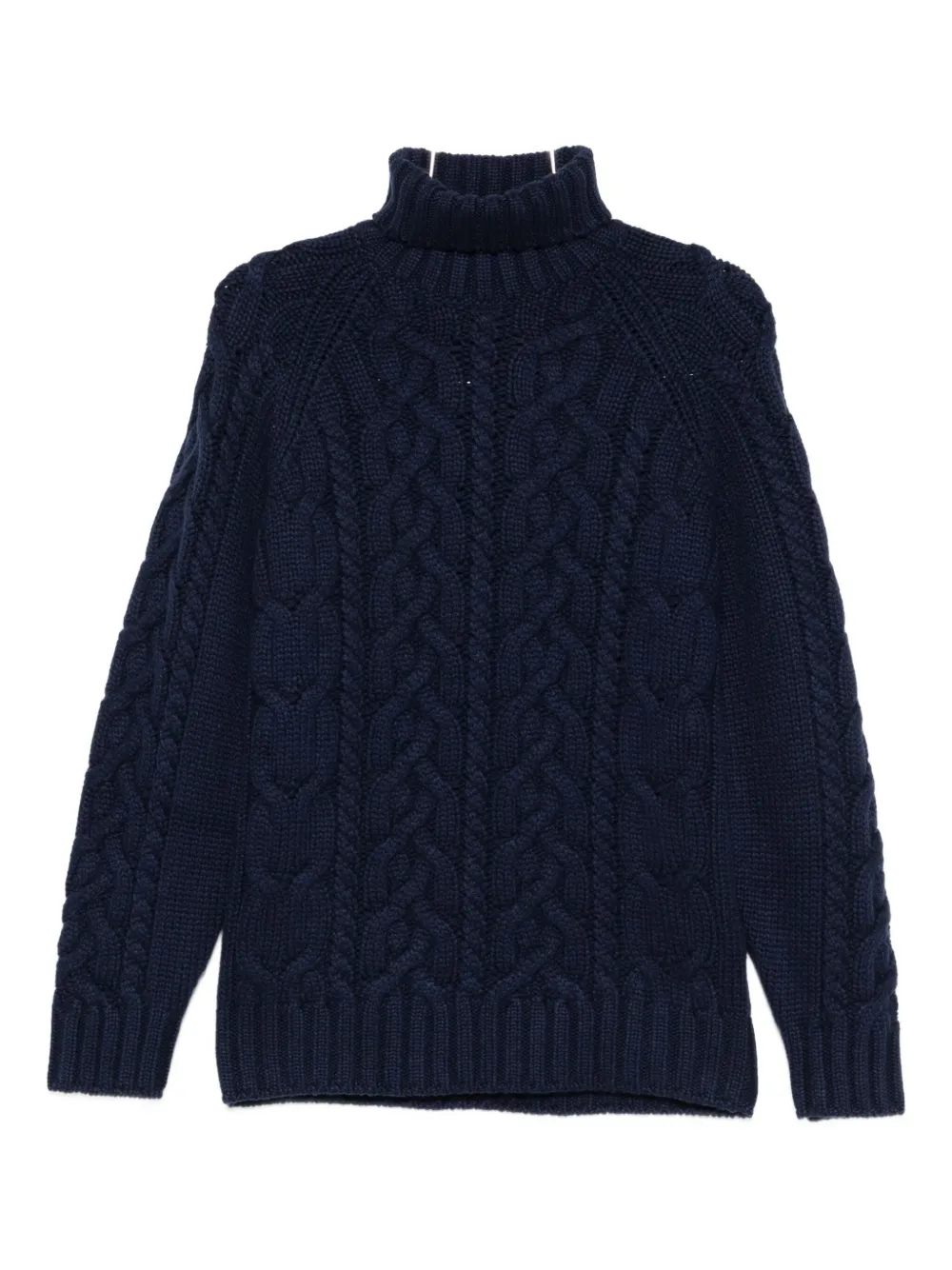 Brunello Cucinelli Men Cashmere Turtle-neck Sweater In Blue