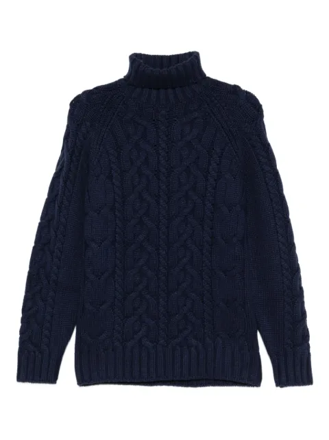 Brunello Cucinelli cable-knit turtleneck sweater