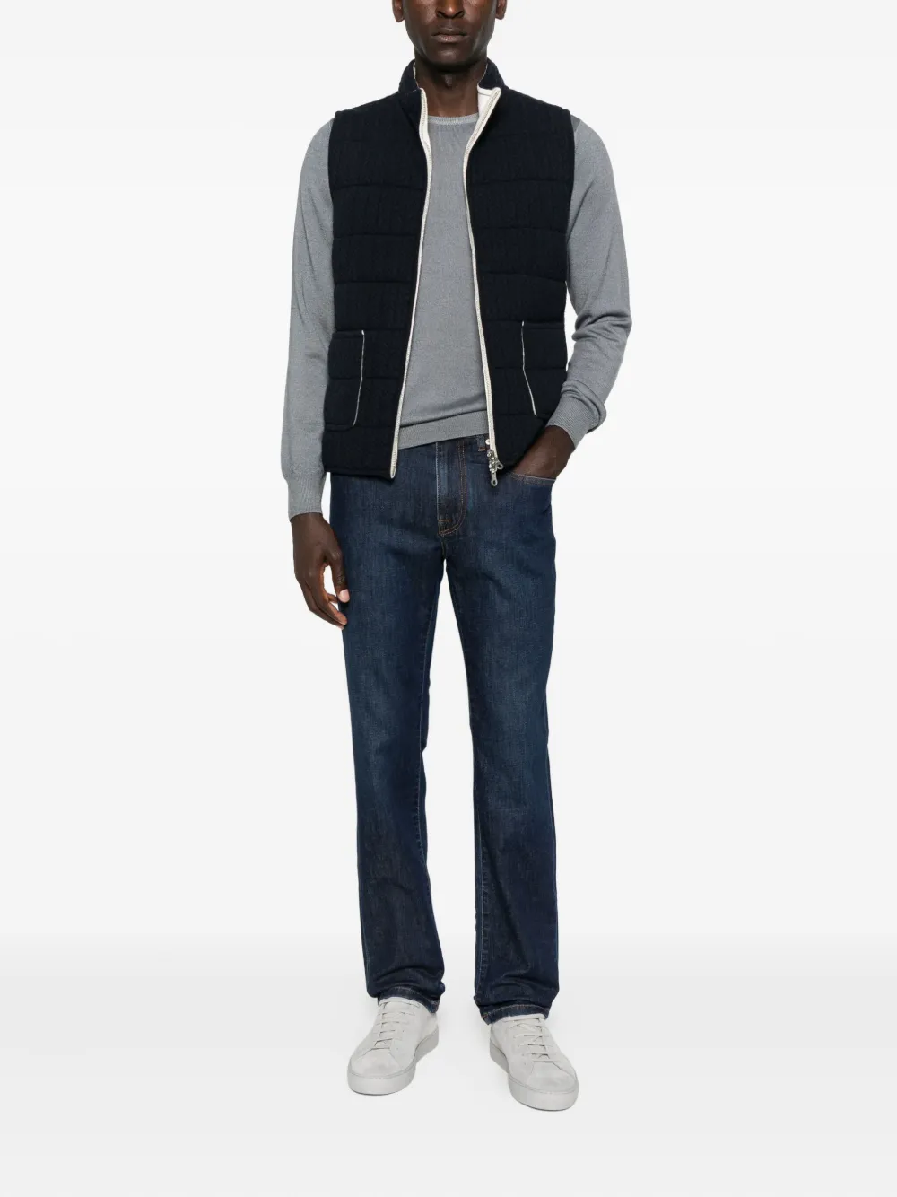 Barba crew-neck wool sweater | Knitted Sweaters | Image 2