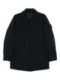 Stone Island button-fastening coat - Blue