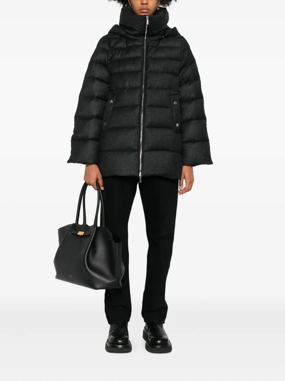 Moorer hooded puffer jacket | Down Jackets | Image 2