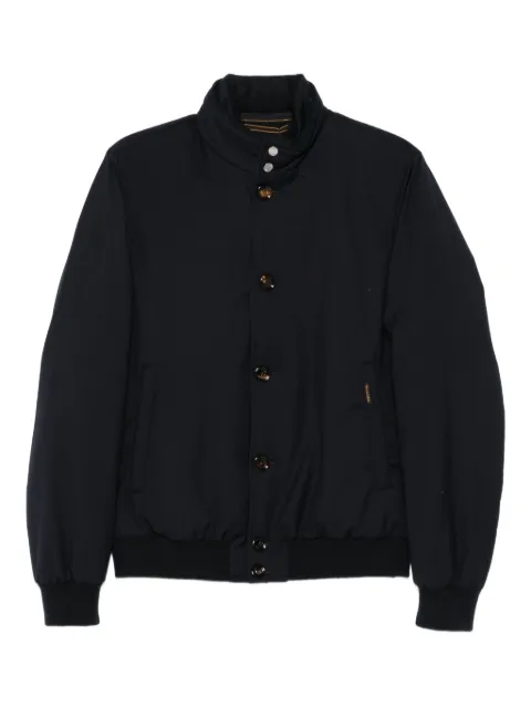 Moorer button-fastening bomber jacket