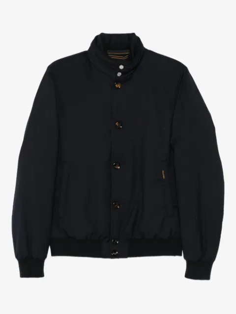 Moorer button-fastening bomber jacket