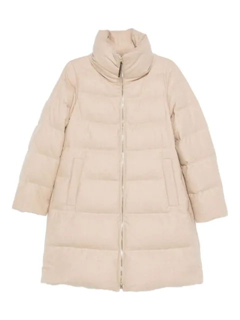 Herno quilted high-neck coat