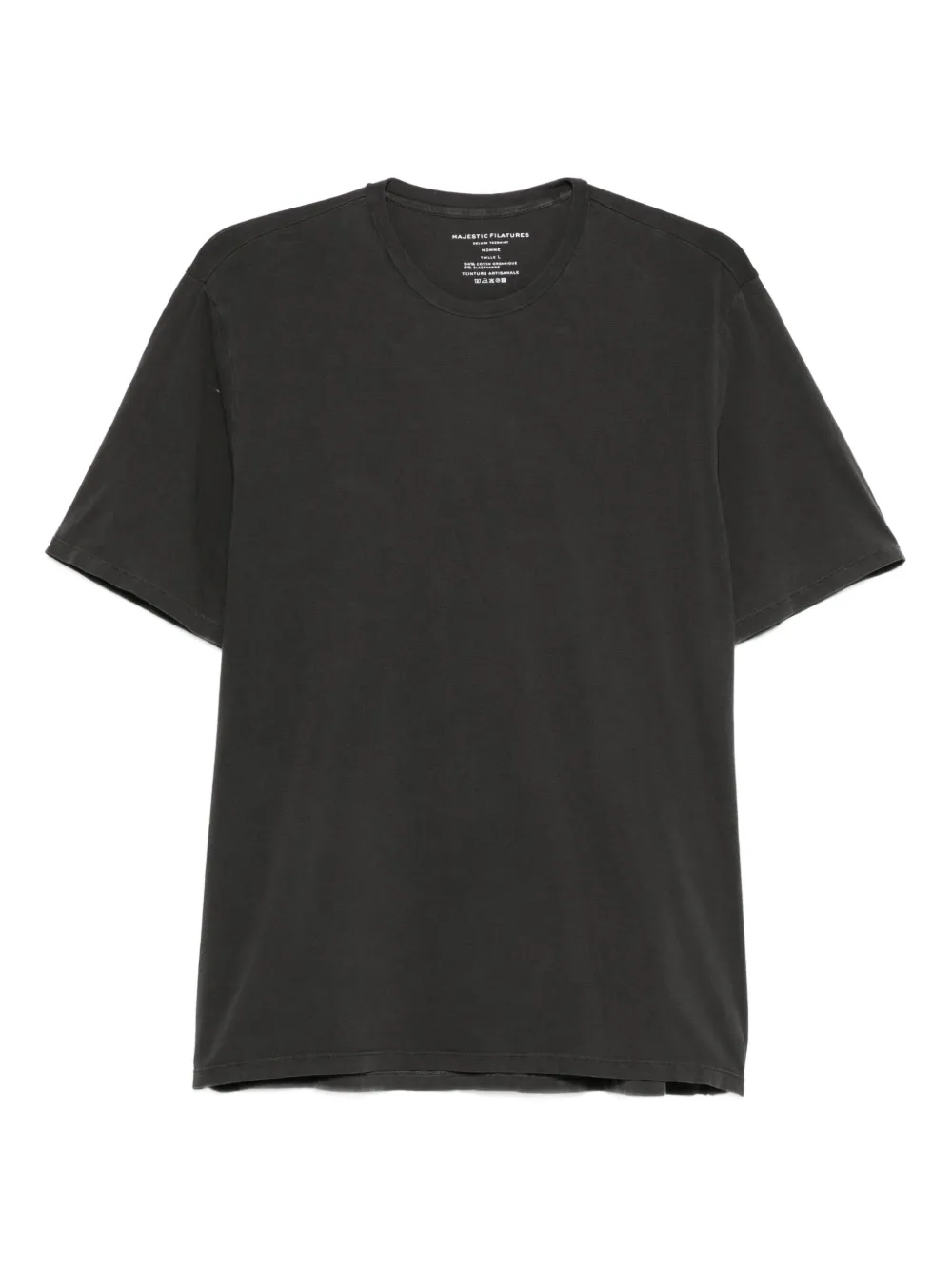 Majestic Filatures crew-neck T-shirt | Brown | Image 1