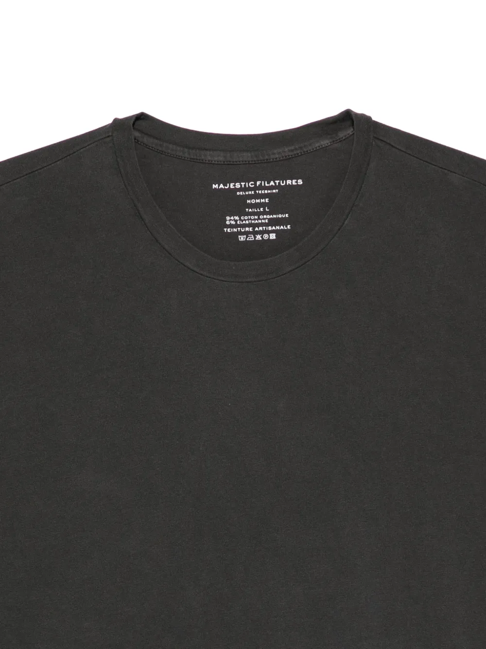 Majestic Filatures T-shirt met ronde hals Bruin