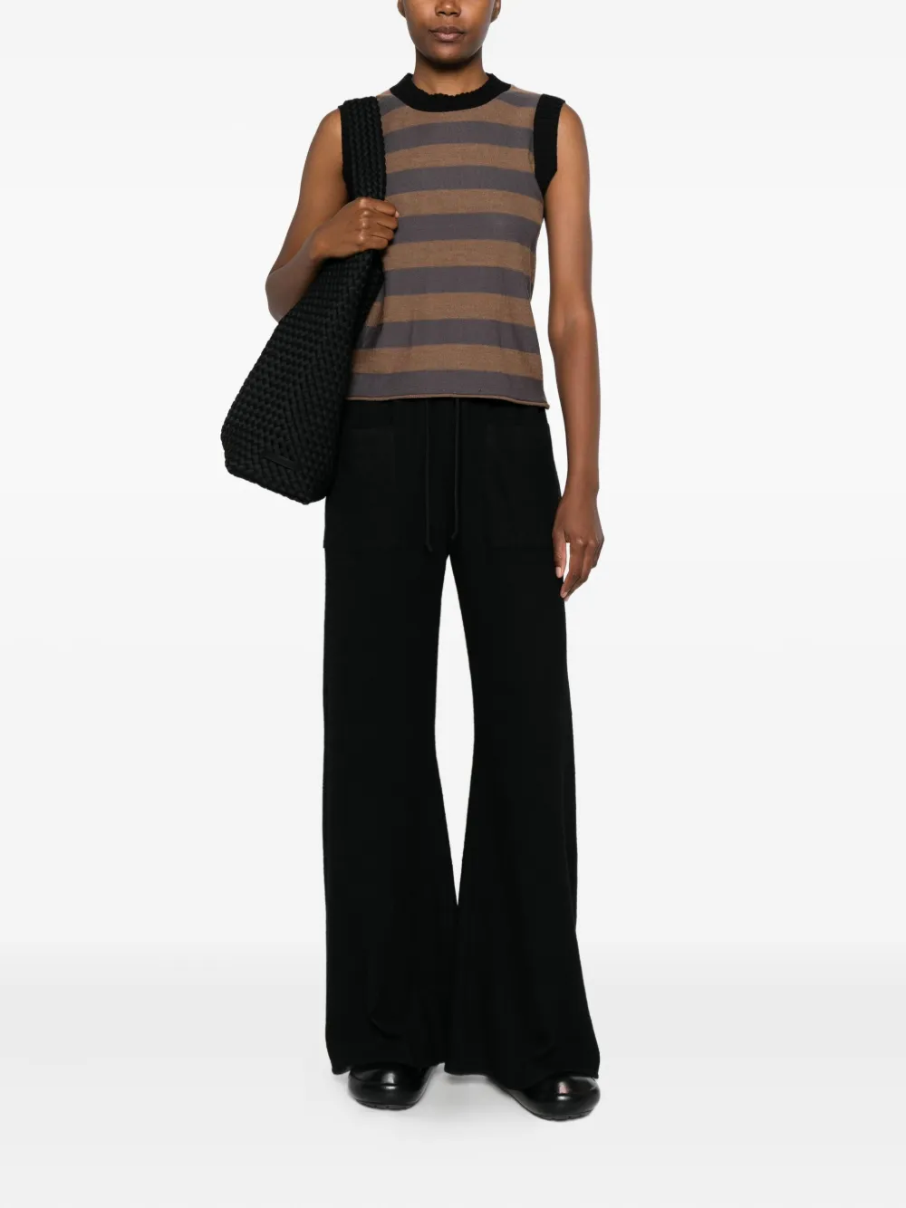 Hannes Roether striped sleeveless top | Vests & Tank Tops | Image 2