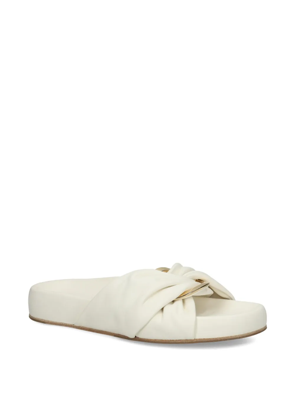 Kennel & Schmenger knotted ring sandals White