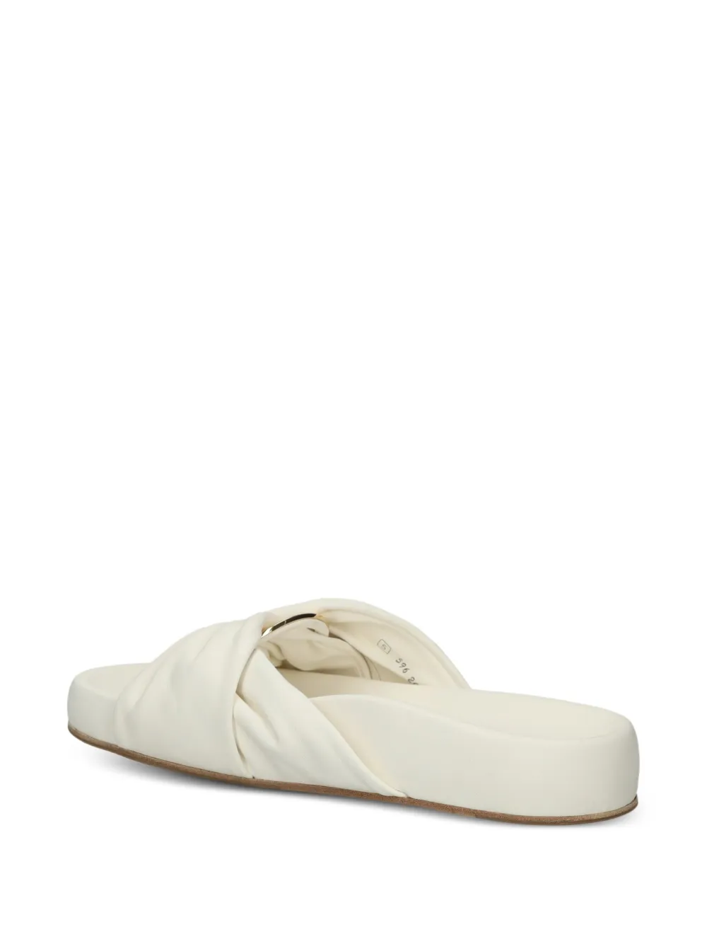Kennel & Schmenger knotted ring sandals White