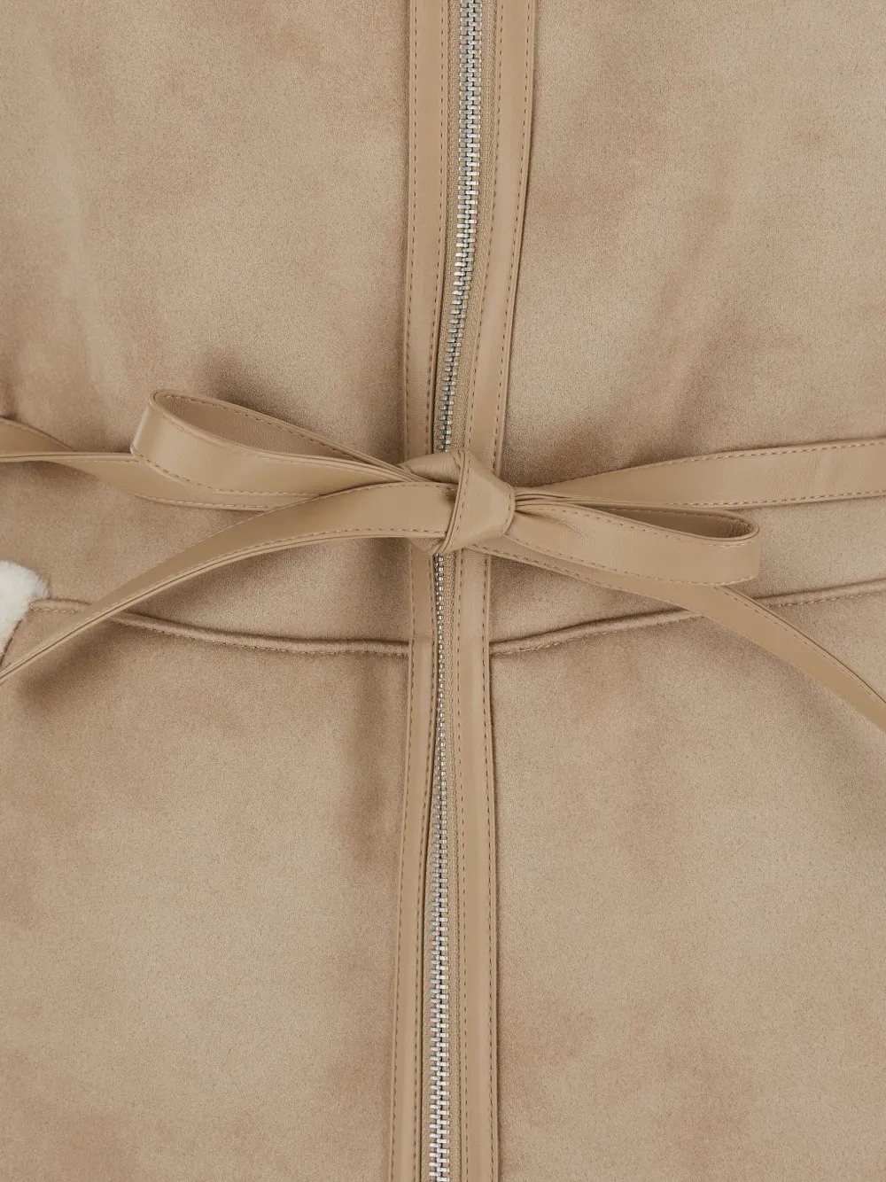 Urbancode ceintuur gilet Beige