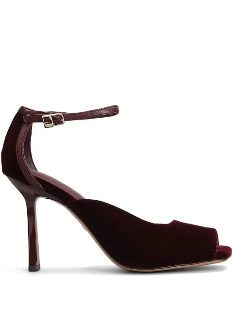 Lola Cruz 90mm ankle-strap peep-toe sandals