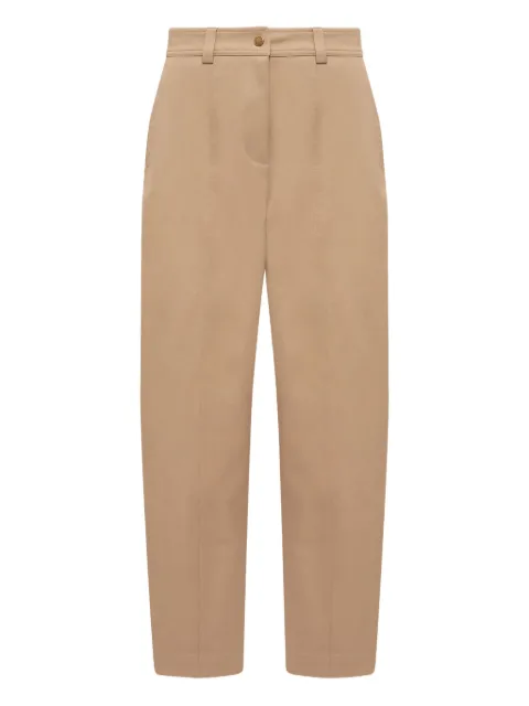 Moncler pantalones con parche del logo