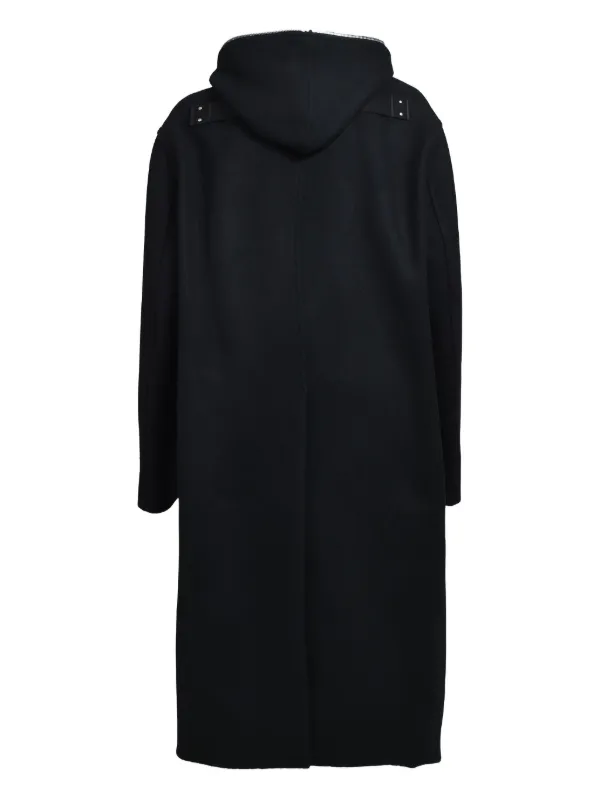rick owens drkshdw フーデッドコート Rick Owens フーデッド コート | ブラック | FARFETCH JP