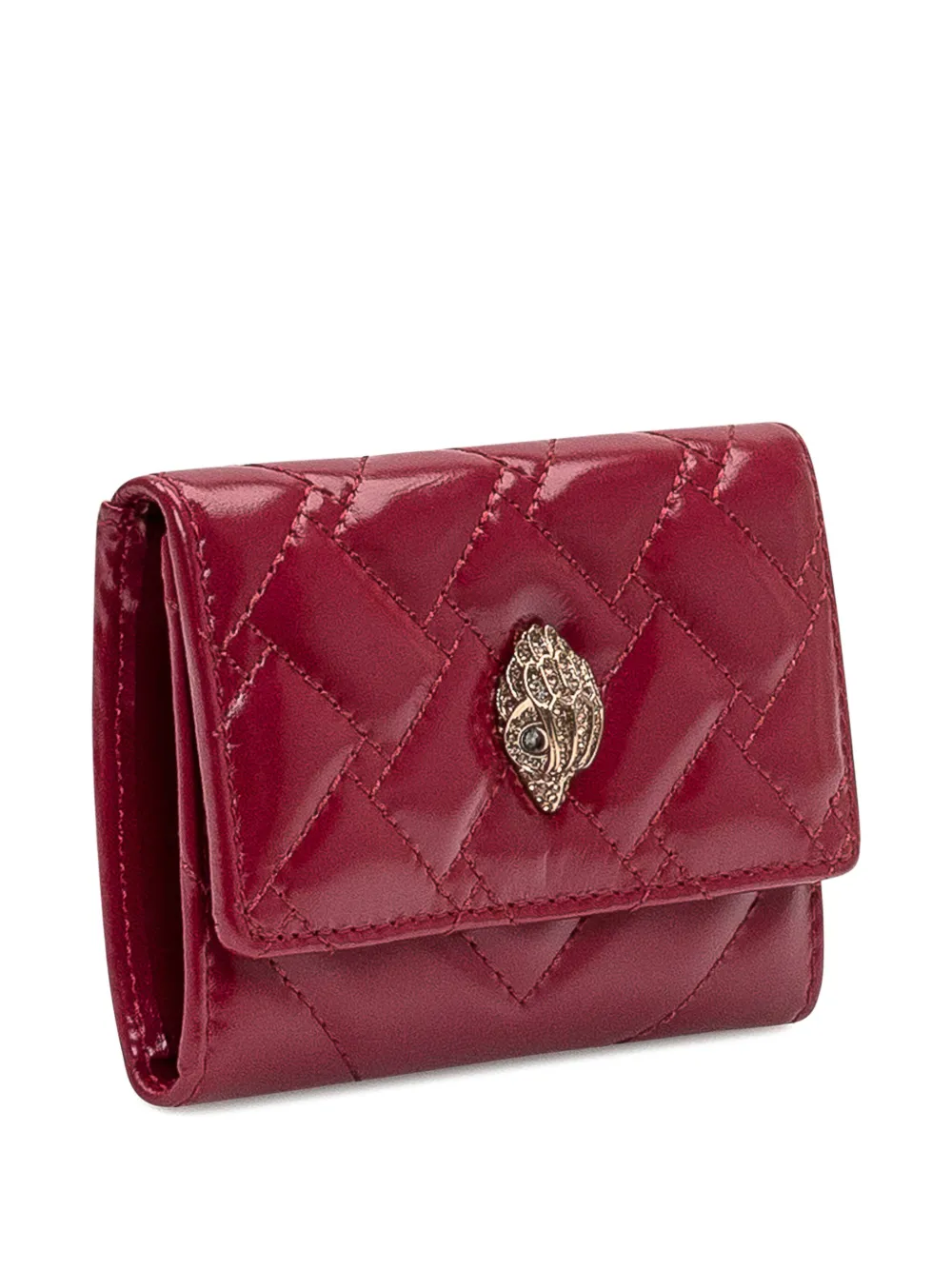 Kurt Geiger London Gewatteerde portemonnee - Rood