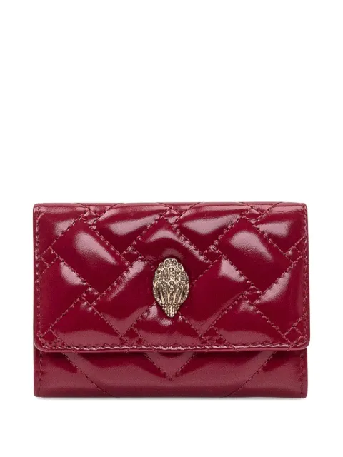 Kurt Geiger London quilted flap wallet