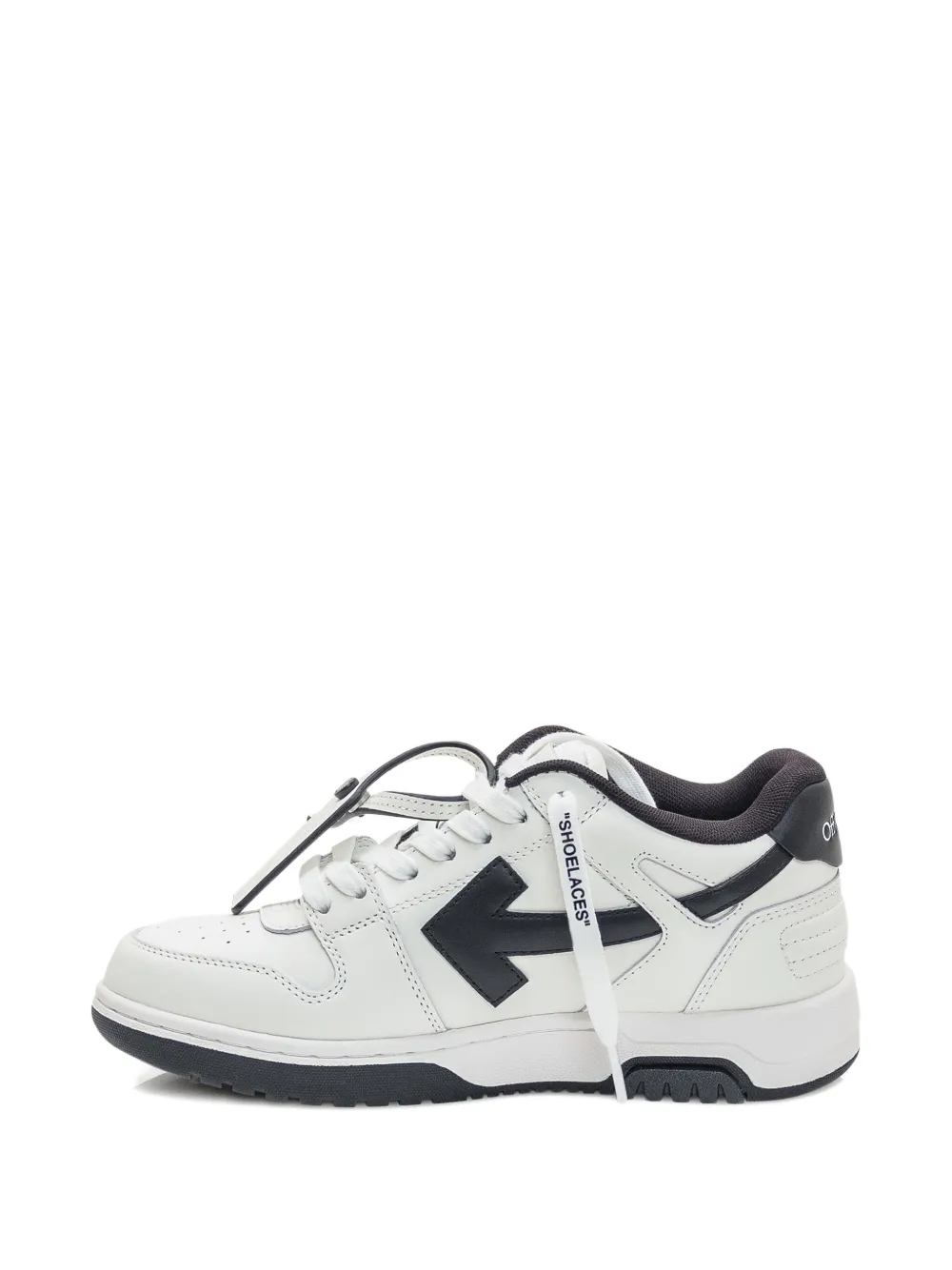 Off-White Out Of Office leren sneakers Wit