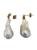 REVI embellished earrings - White
