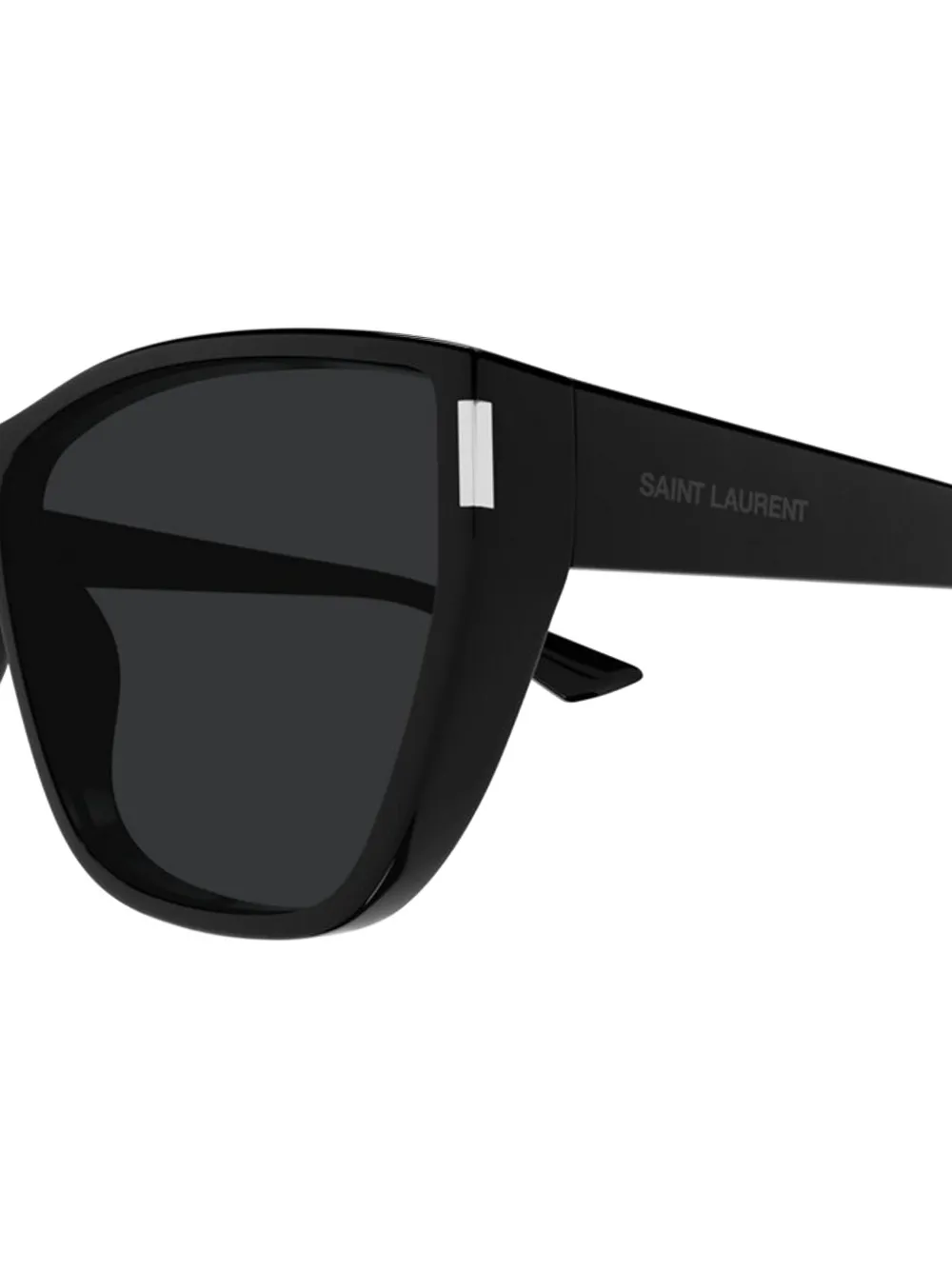 Saint Laurent Cat-eye Sunglasses In Black