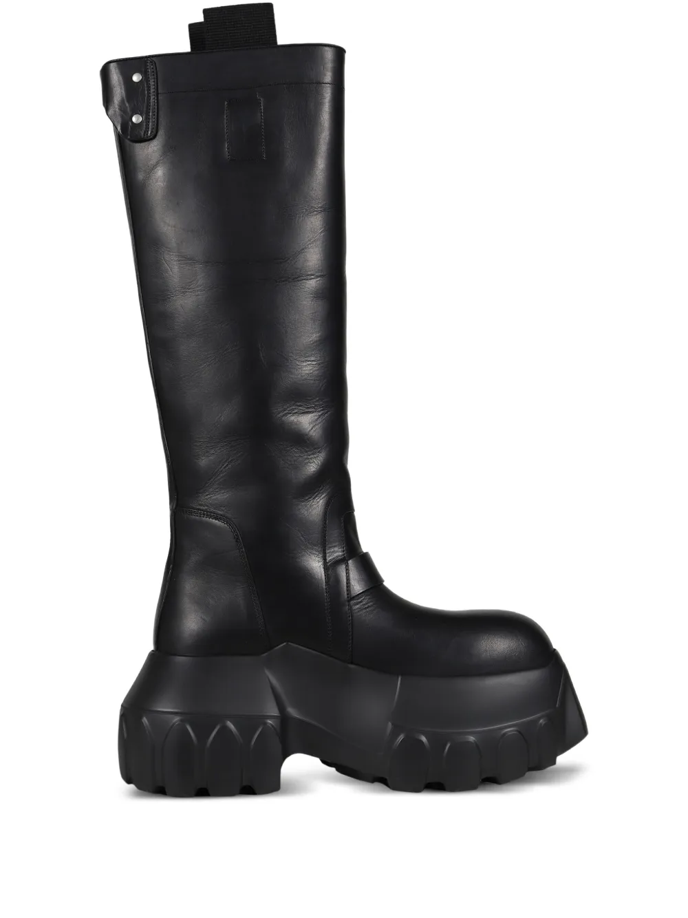 Rick Owens Leren laarzen Zwart