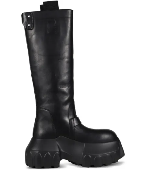 Rick Owens botas altas de piel