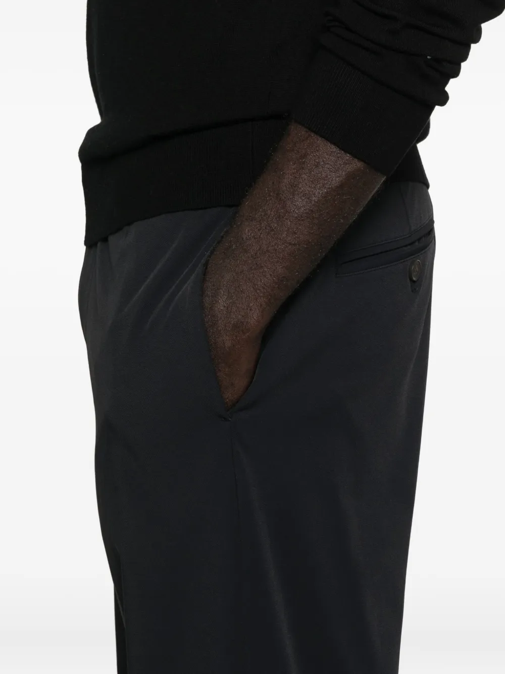 Emporio Armani Straight broek Blauw