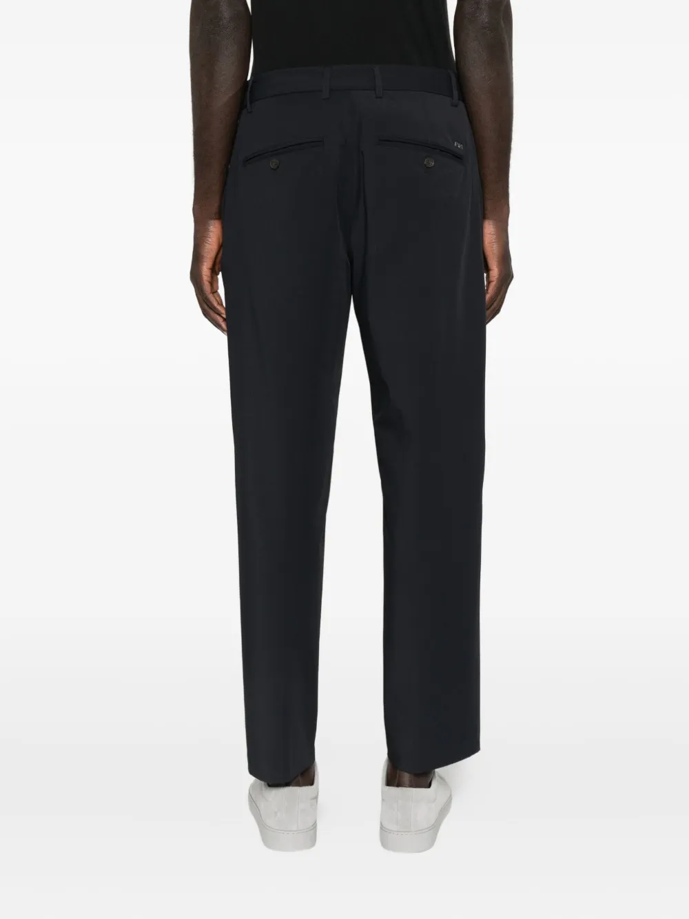Emporio Armani Straight broek Blauw