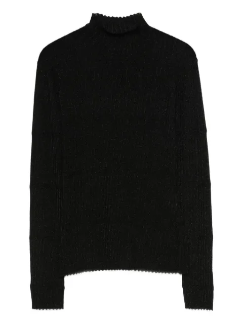 Emporio Armani rib-knit high-neck sweater