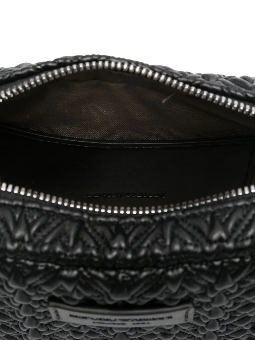 Emporio Armani Gewatteerde schoudertas Zwart