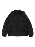 Emporio Armani hooded padded coat - Black