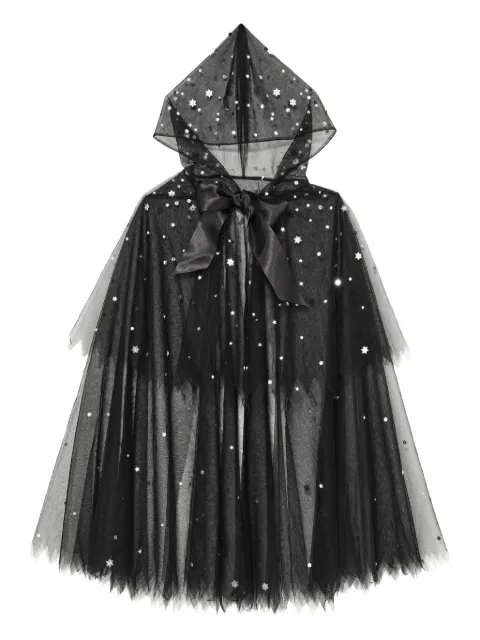 Tutu Du Monde star-embellished hooded cape