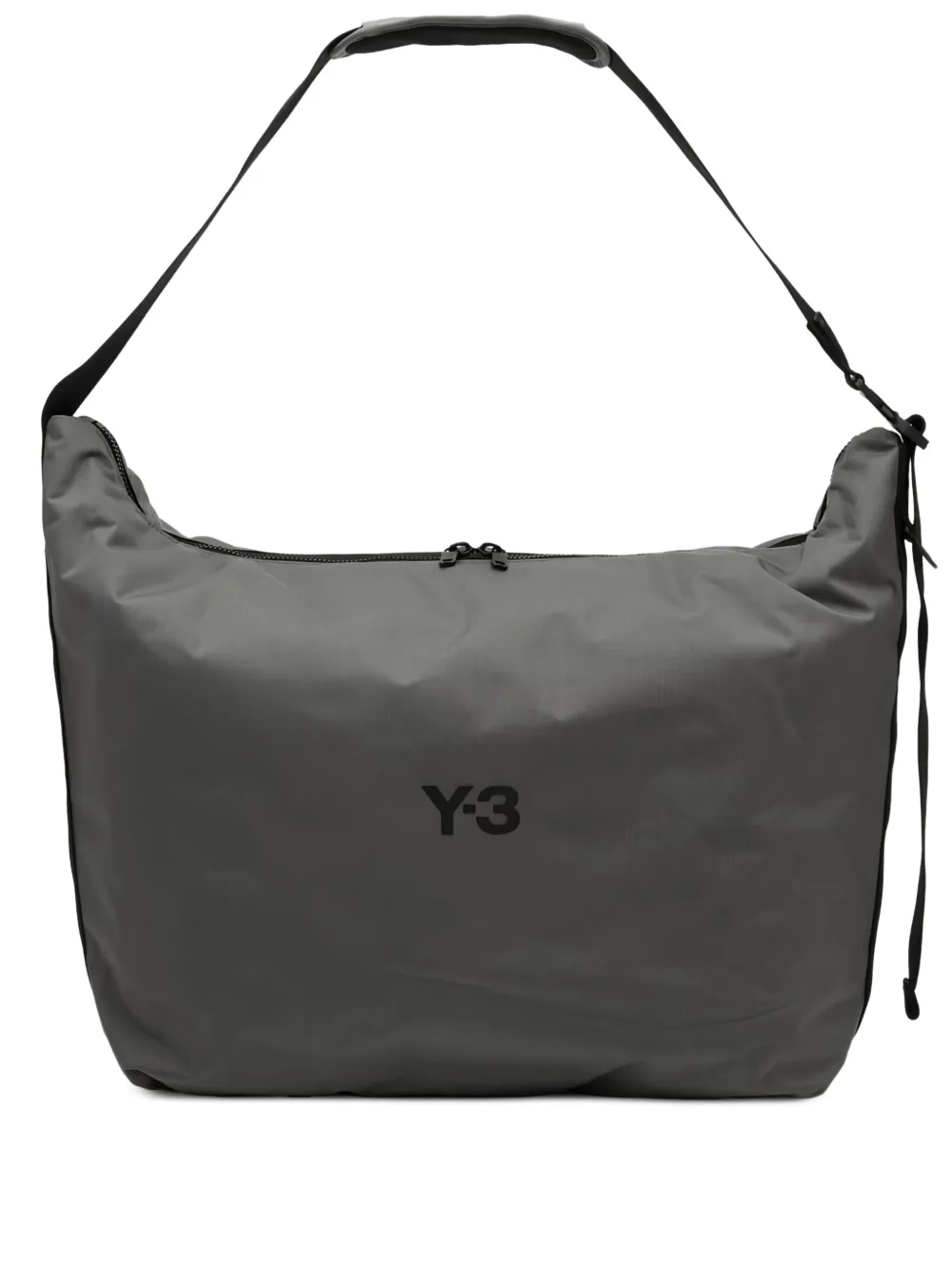 Y-3 large X Body tote bag | Grey | Image 1