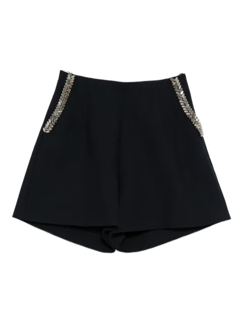 Dice Kayek pantalones cortos con apliques de cristal