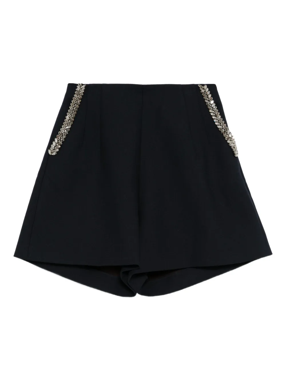 Dice Kayek crystal-embellished shorts | Blue | Image 1