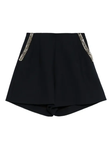 Dice Kayek crystal-embellished shorts