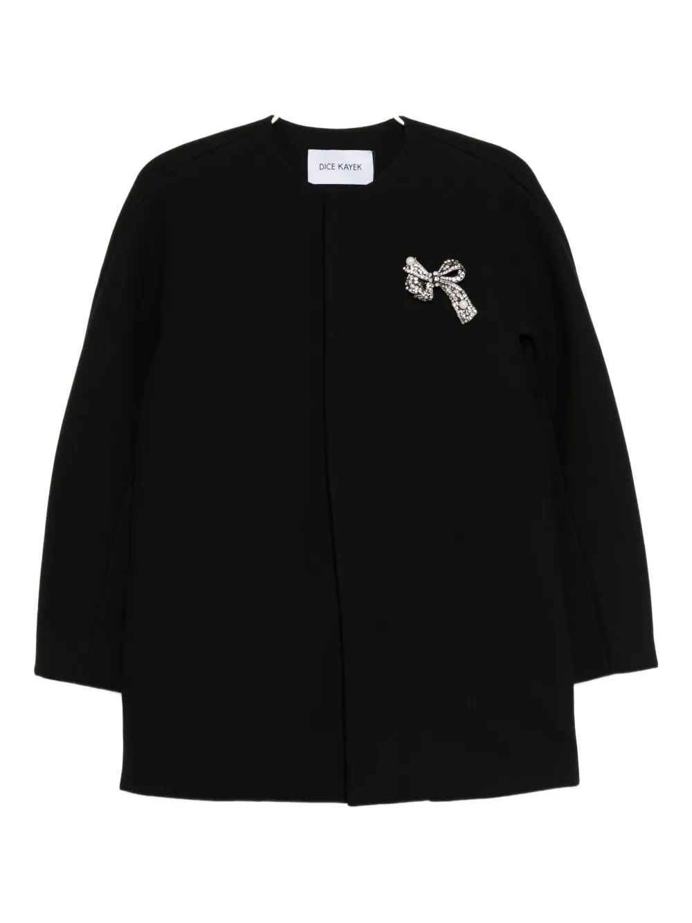 Dice Kayek crystal-embellished jacket | Black | Image 1
