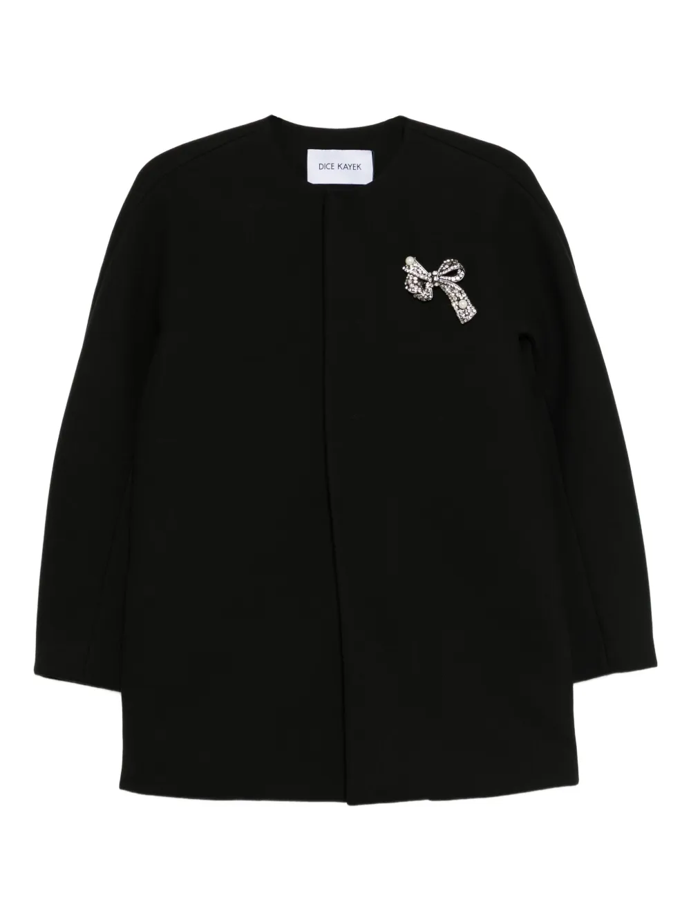 Dice Kayek crystal-embellished jacket | Black | Image 1