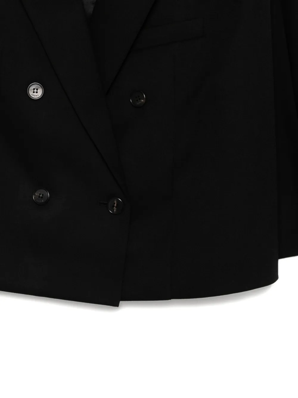 Juunj Wool Jacket In Black