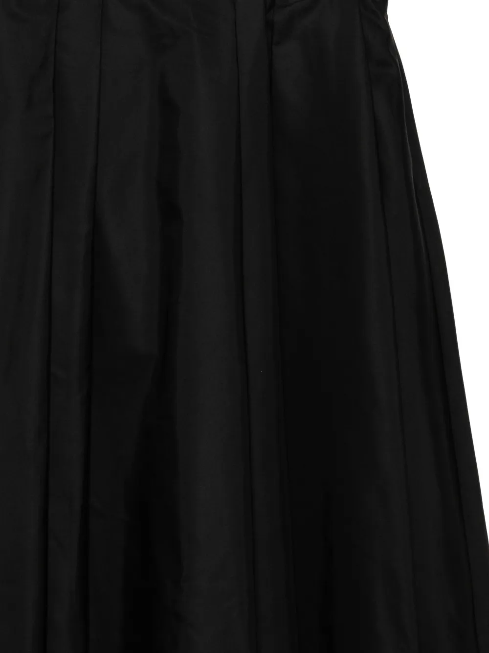 Juun.J Midi-plooirok Zwart