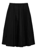 Juun.J pleated midi skirt - Black