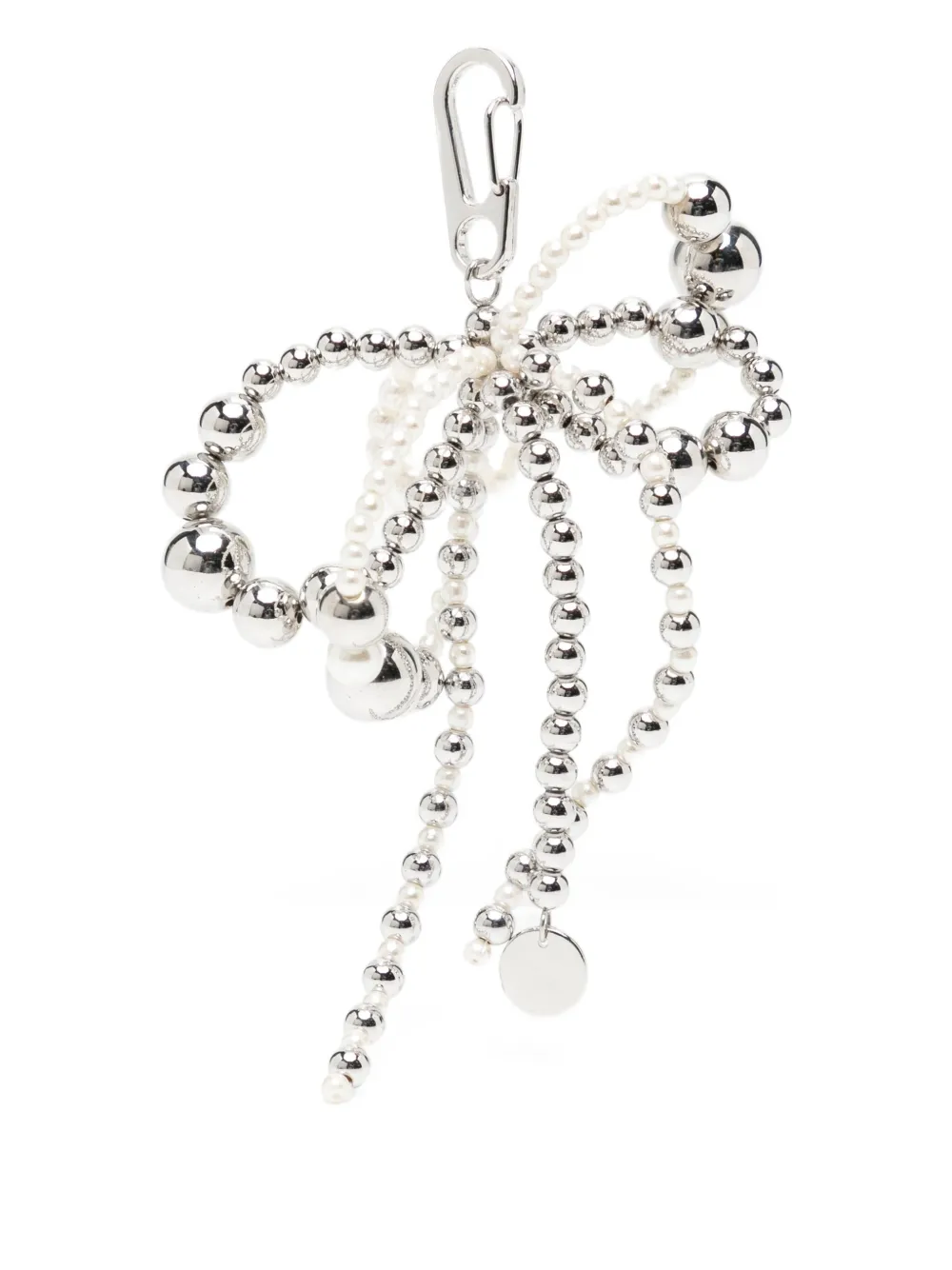 Juun.J ribbon beaded keyring | Image 2