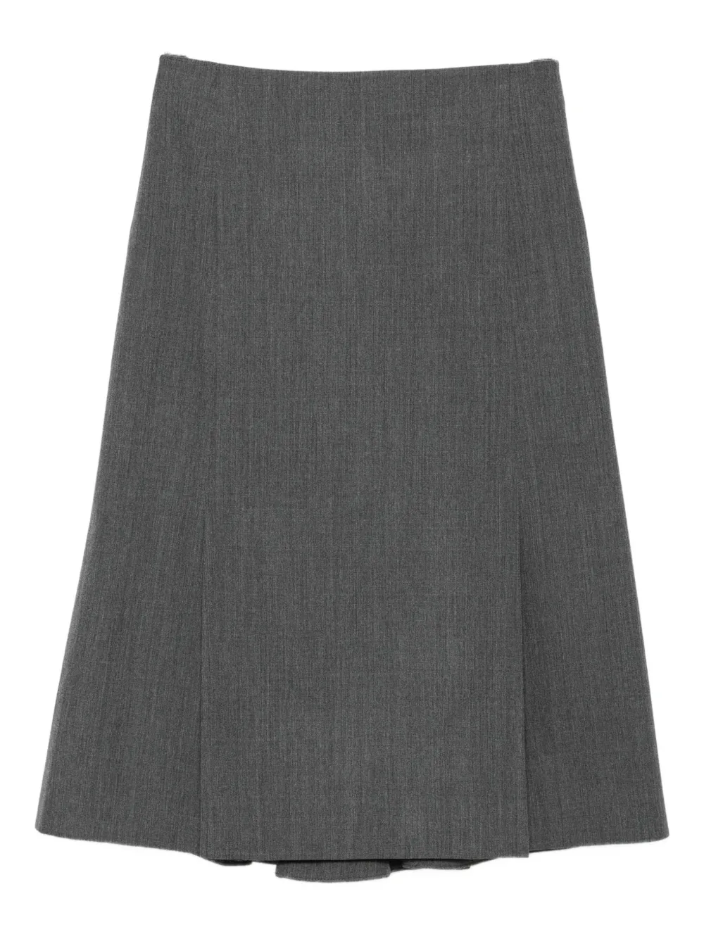 Juunj Wool Skirt In Black