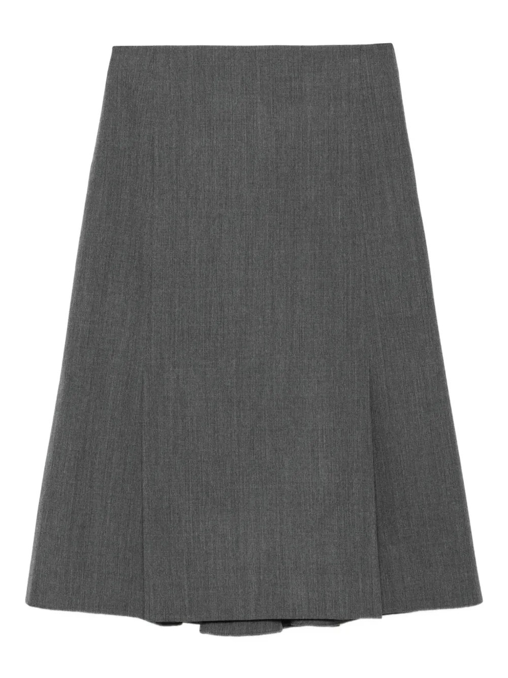 Juun.J wool pleated skirt - グレー Juun.J wool pleated skirt - グレー
