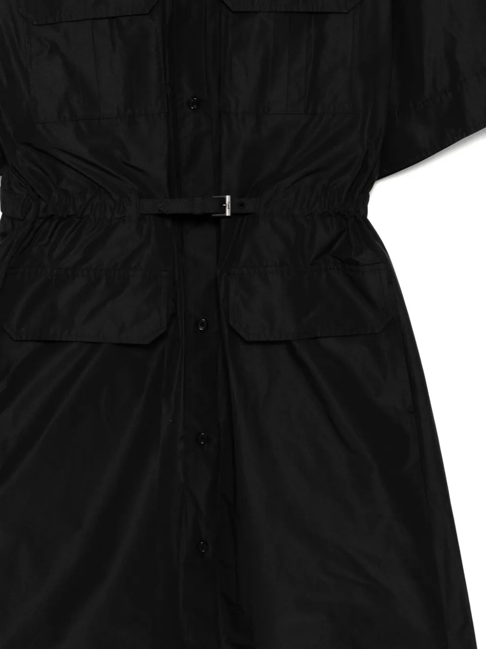 Juun.J Midi-jurk Zwart