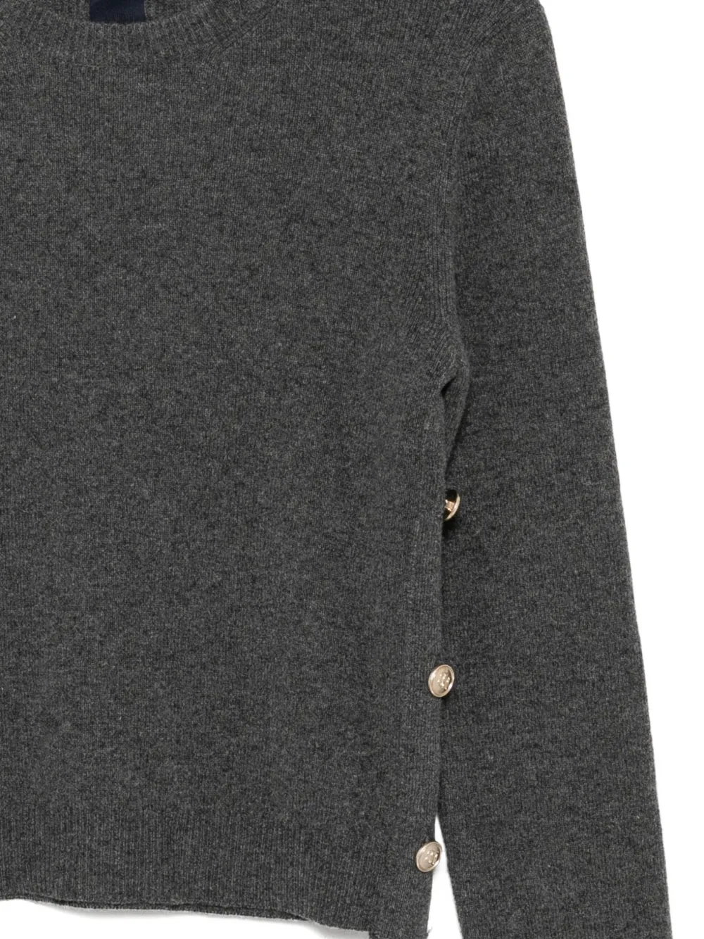 Juun.J Trui met logopatch Grijs