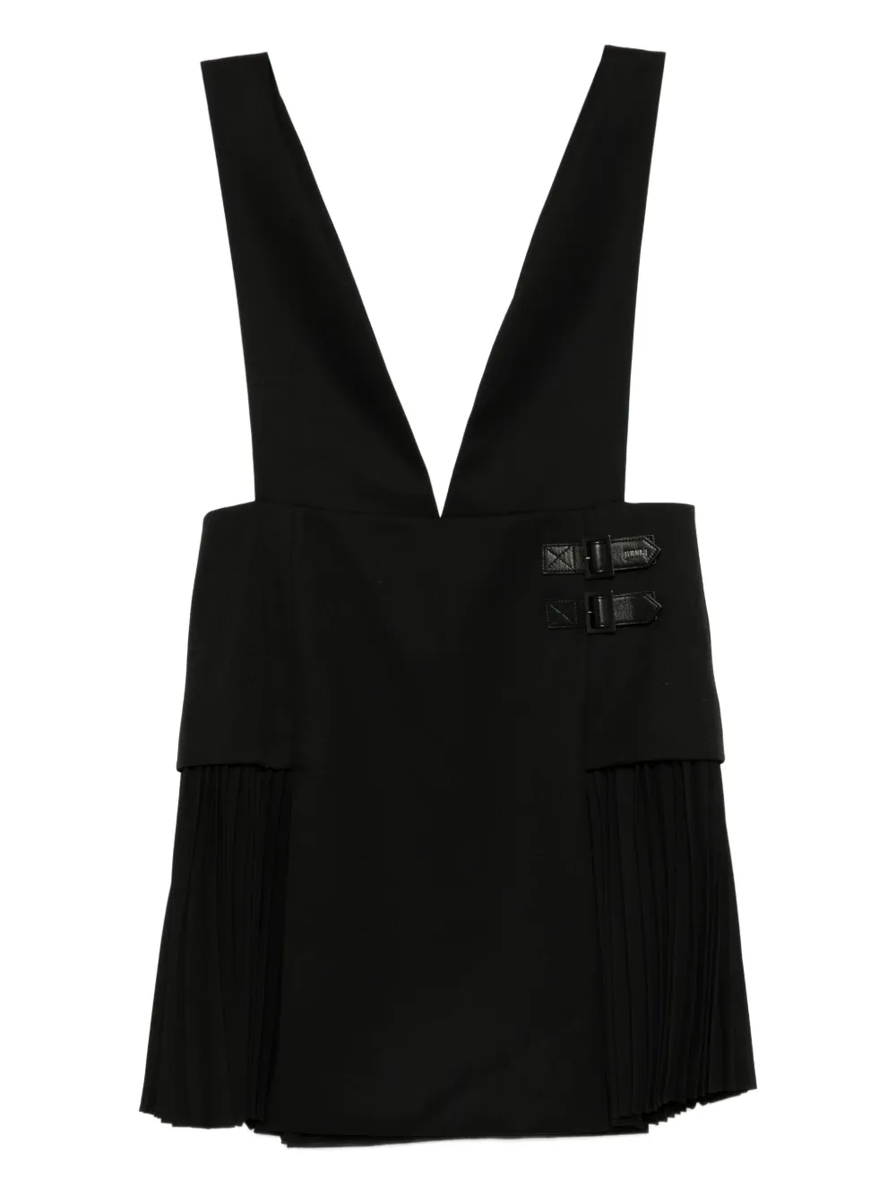 Juun.J pleated dress | Black | Image 1